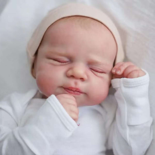 Zero Pam®️18 Zoll wasserdichte Reborn-Babypuppen, lebensechte neugeborene Jungen, weiche Ganzkörper-Silikon-Vinyl-Kleinkindpuppe, Spielzeug, Geschenke