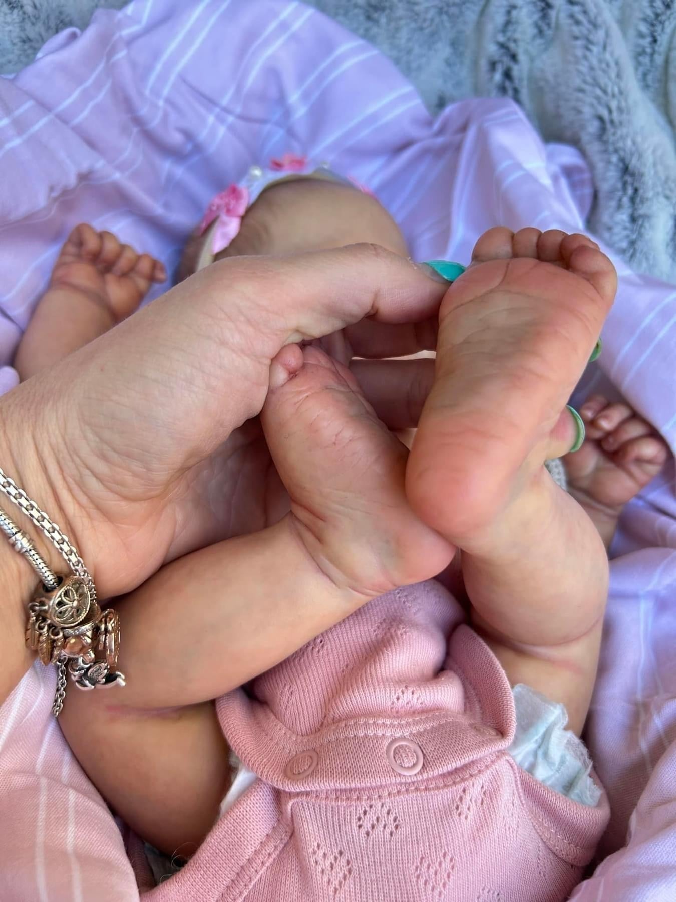 Zero Pam®️Realistische Reborn-Babypuppen, die wie echte Kleinkindpuppen aussehen, 19 Zoll, weicher Körper, Silikon, Baby-Neugeborenenpuppen, schlafende Mädchen und Jungen mit 3D-Haut