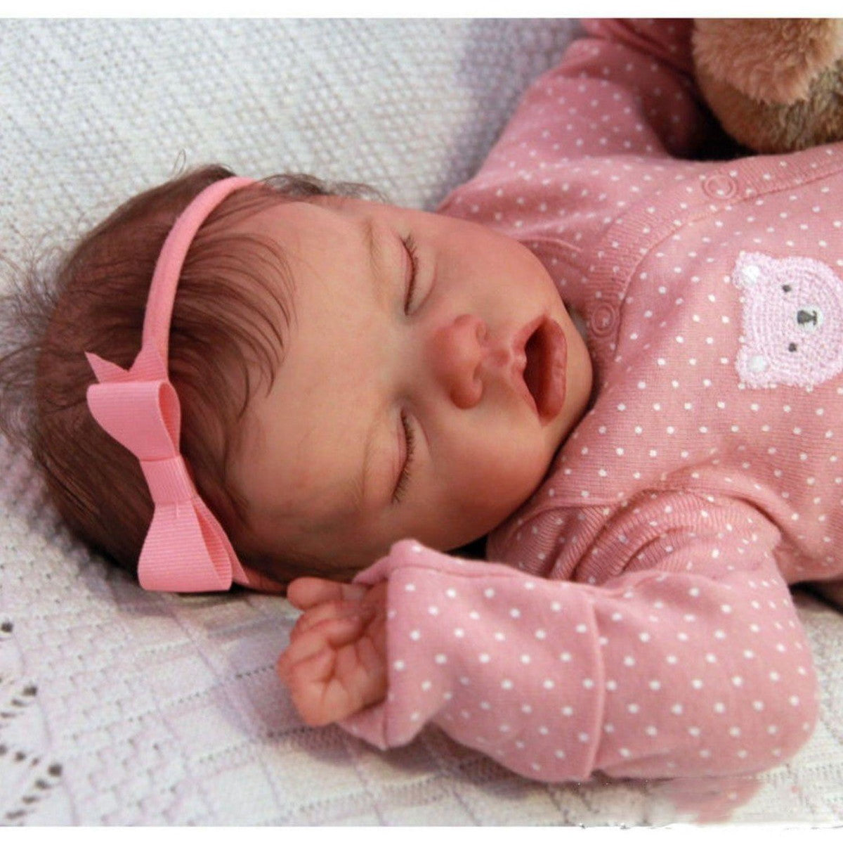 Zero Pam®️18 Zoll Reborn Babypuppen Ganzkörper Realistische Silikon Babypuppen Mädchen Die Echt Aussehen Lebensechte Neugeborene Anatomisch Korrekte Babypuppe Badespielzeug Geschenke