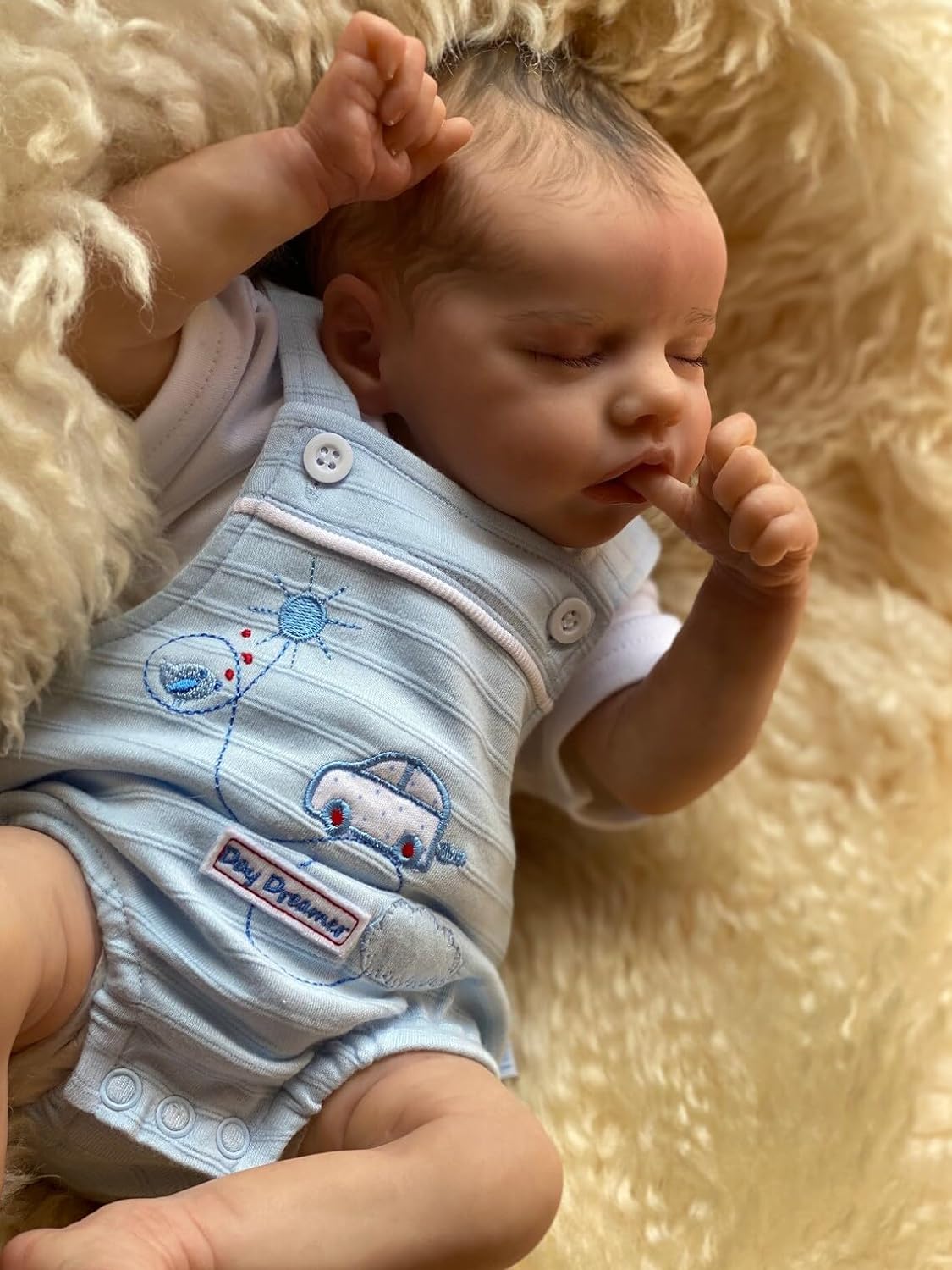 Zero Pam®️Reborn-Babypuppen aus Ganzkörper-Silikon-Vinyl, 18 Zoll, Neugeborene, Jungenpuppen, realistische, lebensechte Puppe, handgefertigte Babypuppe