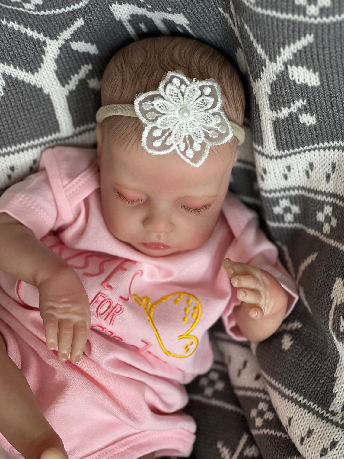 Zero Pam®️Realistische Reborn-Babypuppen, die echt aussehen. Zero Pam Babypuppe, 18 Zoll, lebensechter weicher Körper, Vinyl-Baby-Neugeborenenpuppen, Junge/Mädchen, Spielzeug, Weihnachtsgeschenk