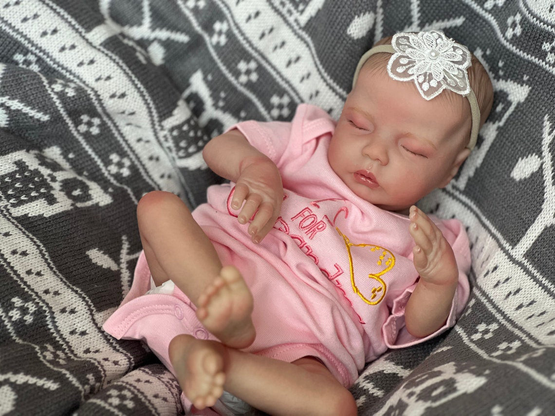 Zero Pam®️Realistische Reborn-Babypuppen, die echt aussehen. Zero Pam Babypuppe, 18 Zoll, lebensechter weicher Körper, Vinyl-Baby-Neugeborenenpuppen, Junge/Mädchen, Spielzeug, Weihnachtsgeschenk