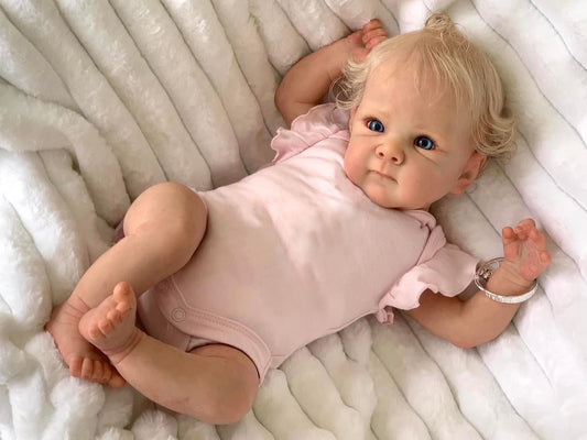 Zero Pam®️3D-Haut Reborn Babypuppen 18 Zoll Realistische Babypuppe Ganzkörper-Silikon Baby Neugeborene Puppe Wasserdichtes Badespielzeug Geschenke