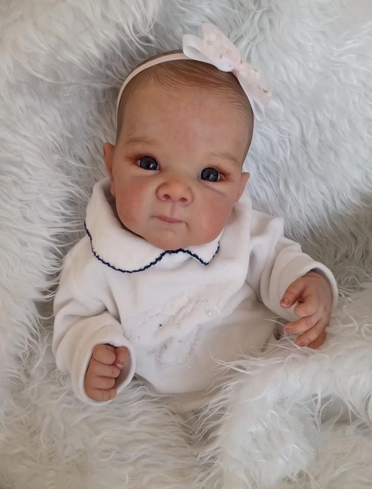Zero Pam®️Reborn-Babypuppen, die echt aussehen. Realistische Neugeborenen-Babypuppen. Geschenkset für Neugeborene für Mädchen, Jungen, Kleinkinder ab 3 Jahren