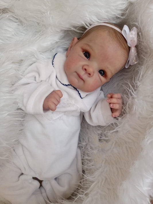 Zero Pam®️Reborn-Babypuppen, die echt aussehen. Realistische Neugeborenen-Babypuppen. Geschenkset für Neugeborene für Mädchen, Jungen, Kleinkinder ab 3 Jahren