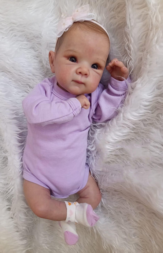Zero Pam®️Wasserdichte Reborn-Babypuppen, 18 Zoll, Ganzkörper, weiches Vinyl-Silikon, realistische Neugeborenen-Kleinkind-Mädchen-Babypuppe, Spielzeug, Geschenke