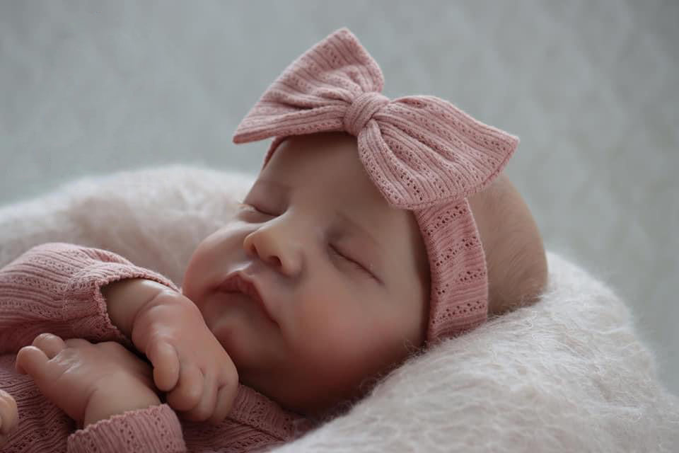 Zero Pam®️48 cm 19 Zoll Reborn Babypuppen sehen aus wie echte Mädchen, realistische Babypuppe, weicher Körper, lebensechte 3D-Hautfarbe, Neugeborenes Baby, Mädchen, Puppenspielzeug