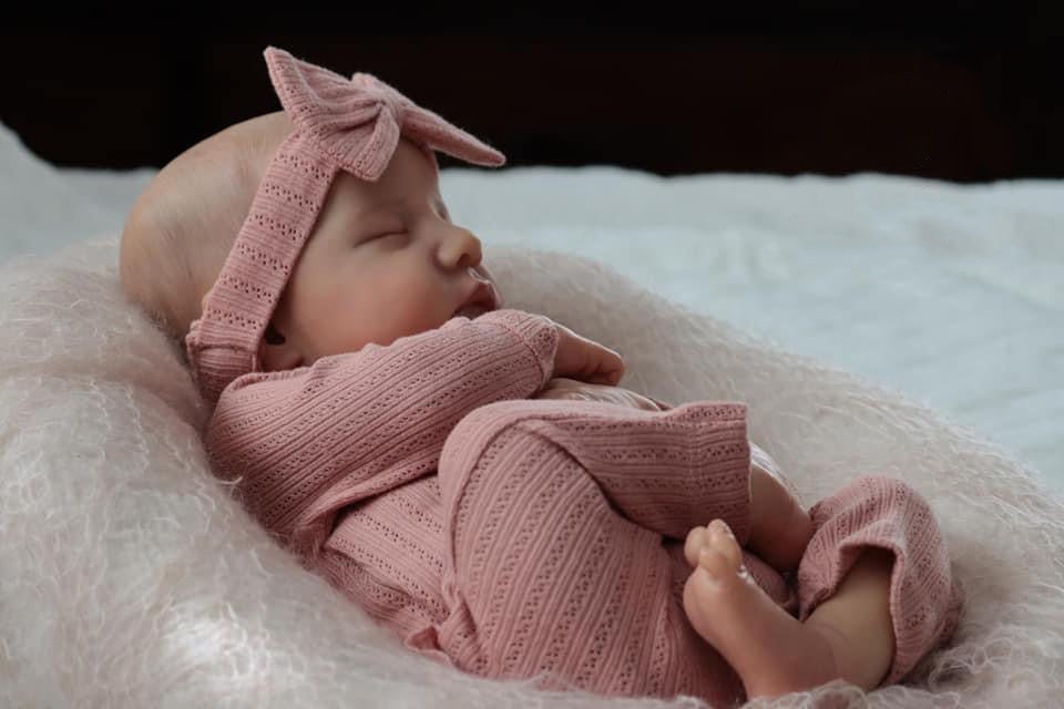 Zero Pam®️48 cm 19 Zoll Reborn Babypuppen sehen aus wie echte Mädchen, realistische Babypuppe, weicher Körper, lebensechte 3D-Hautfarbe, Neugeborenes Baby, Mädchen, Puppenspielzeug