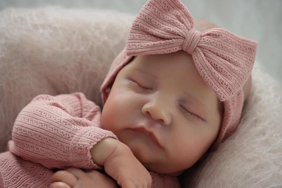 Zero Pam®️48 cm 19 Zoll Reborn Babypuppen sehen aus wie echte Mädchen, realistische Babypuppe, weicher Körper, lebensechte 3D-Hautfarbe, Neugeborenes Baby, Mädchen, Puppenspielzeug
