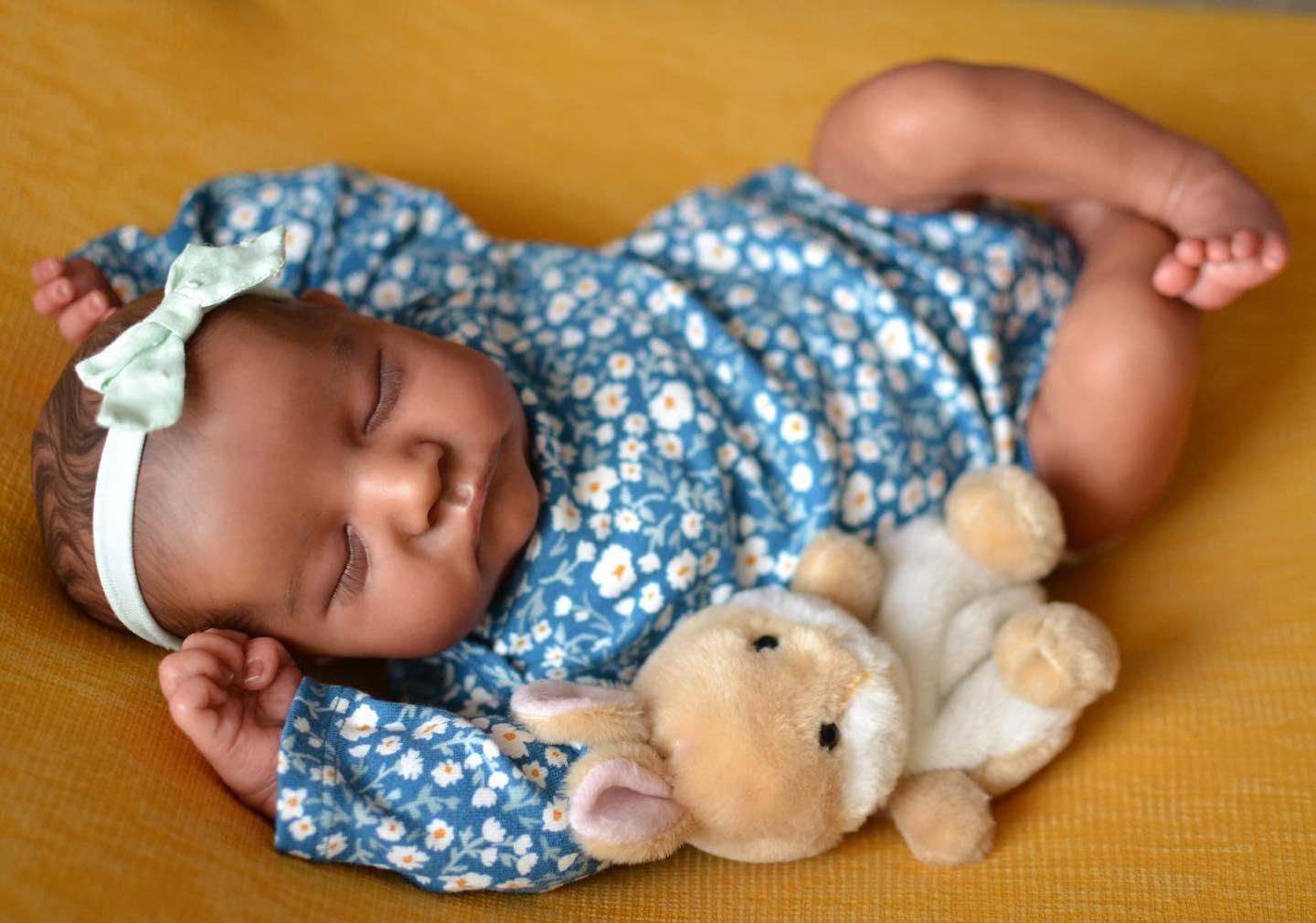 Zero Pam®️ Reborn Babypuppen schwarze Mädchen 19 Zoll Ganzkörper Silikonvinyl anatomisch korrekte lebensechte Babypuppen afroamerikanische Neugeborenenpuppe