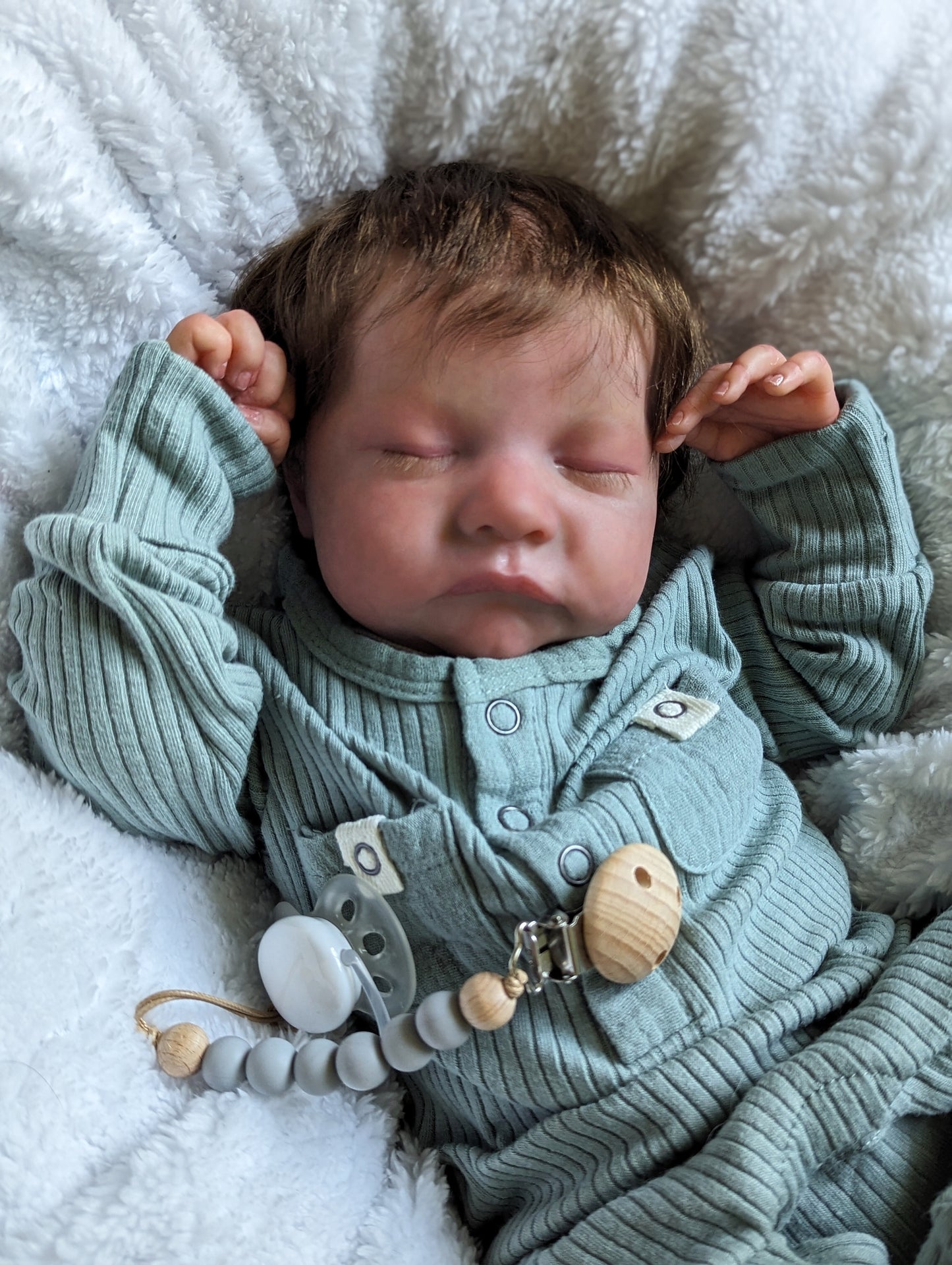 Zero Pam®️Real aussehende neugeborene Babypuppen, weicher Silikonvinyl-Ganzkörper, wiedergeborene Babypuppen für Mädchen, anatomisch korrekt, wasserdicht, Badewanne, Kinderspielzeug, Gifs
