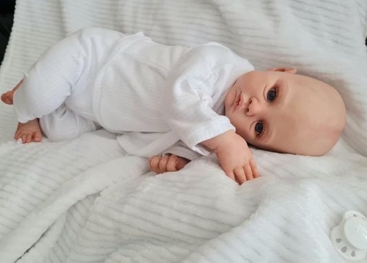 Zero Pam®️48CM Lebensechte Reborn-Babypuppen, realistisches Aussehen, echte Neugeborenen-Babypuppen, Mädchen, 3D-Hautpuppen für Kinder im Alter