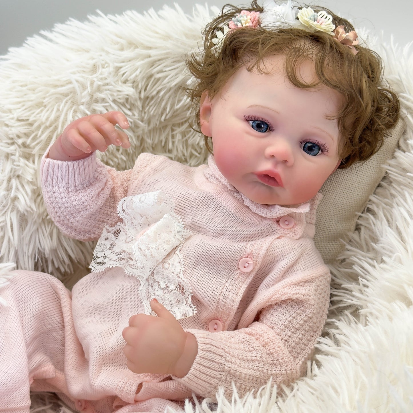 Zero Pam®️19 Zoll (48 cm) Reborn-Babypuppen, realistische Babypuppe mit weichem Baumwollkörper, die echt aussieht, lebensechte Frühchen-Babypuppen, weiches Babyspielzeug für Kinder