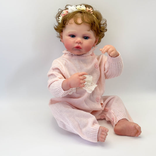 Zero Pam®️19 Zoll (48 cm) Reborn-Babypuppen, realistische Babypuppe mit weichem Baumwollkörper, die echt aussieht, lebensechte Frühchen-Babypuppen, weiches Babyspielzeug für Kinder