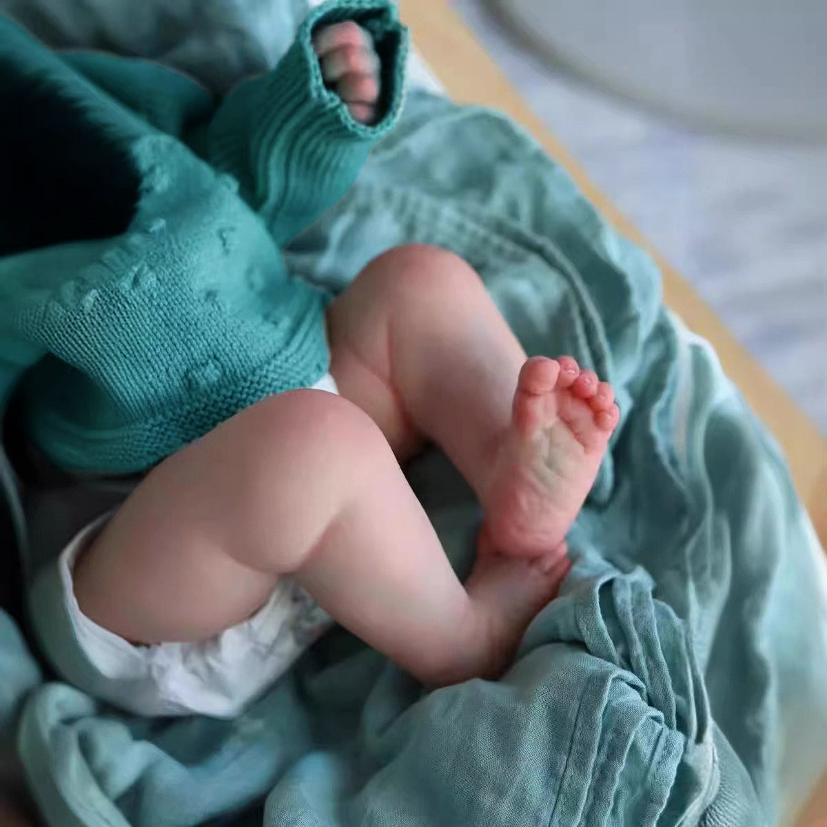 Zero Pam®️19 Zoll (48 cm) Reborn-Babypuppen, realistische Babypuppe mit weichem Baumwollkörper, die echt aussieht, lebensechte Frühchen-Babypuppen, weiches Babyspielzeug für Kinder