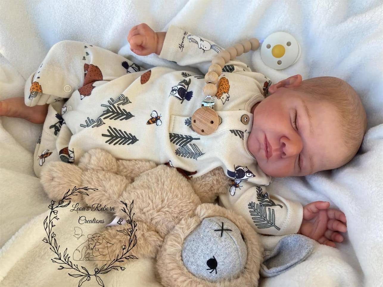 Zero Pam®️Realistische Neugeborenen-Babypuppen, 19 Zoll große, wiedergeborene schlafende Babypuppen für Jungen und Mädchen mit echten Adern, für Kinder ab 3 Jahren