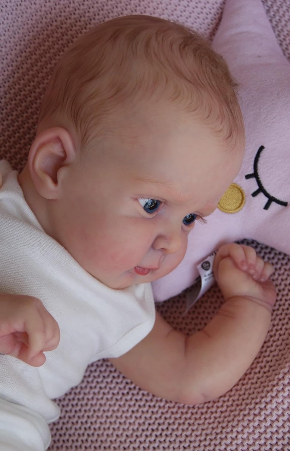 Zero Pam®️ Mollige Reborn-Babypuppen für Mädchen und Jungen – 19 Zoll große, realistische Neugeborenen-Babypuppen, lebensechte, handgefertigte Reborn-Puppe mit weichem Stoffkörper, Geburtstags- und Weihnachtsgeschenke