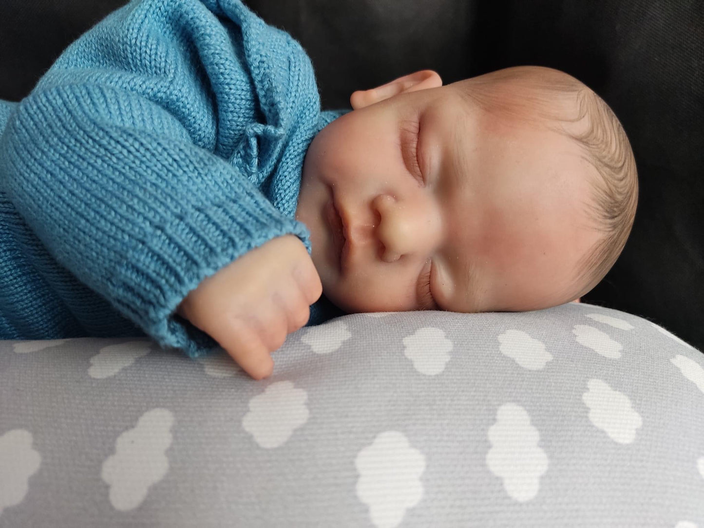 Zero Pam®️19 Zoll 48 cm Reborn Babypuppen Realistische Babypuppe mit weichem Baumwollkörper Schlafende lebensechte Frühchen-Babypuppen Weiches Babyspielzeug für Kinder