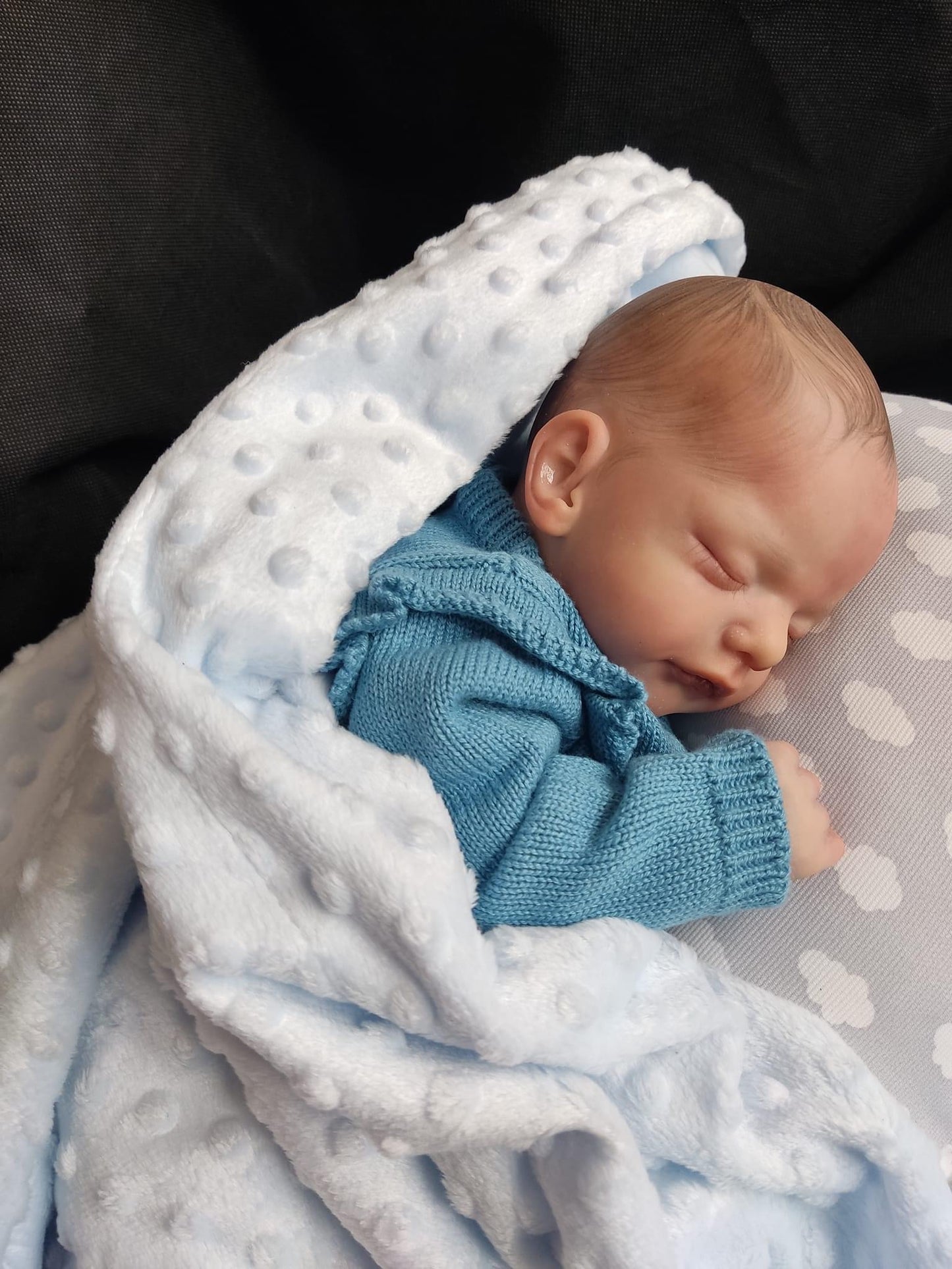 Zero Pam®️19 Zoll 48 cm Reborn Babypuppen Realistische Babypuppe mit weichem Baumwollkörper Schlafende lebensechte Frühchen-Babypuppen Weiches Babyspielzeug für Kinder