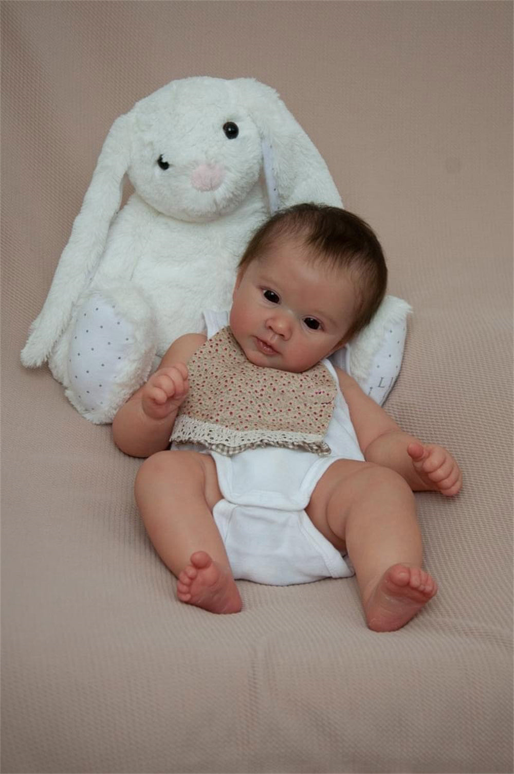 Zero Pam®️20 Zoll 50CM Reborn-Puppen Realistische Reborn-Babypuppen, die echt aussehen Lebensechte Neugeborene Kleinkinder Echte Babypuppe mit handgeknüpftem Haar Geburtstags-Weihnachtsspielzeug-Geschenke