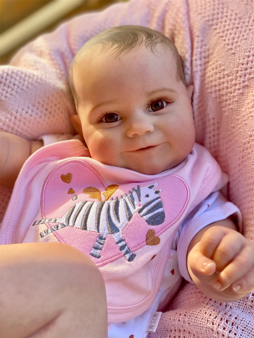 Zero Pam®️20 Zoll Realistische Reborn Babypuppen Mädchen Ganzkörper Vinyl Silikon Baby Waschbar Lebendig Spielzeug Geschenk für Kinder