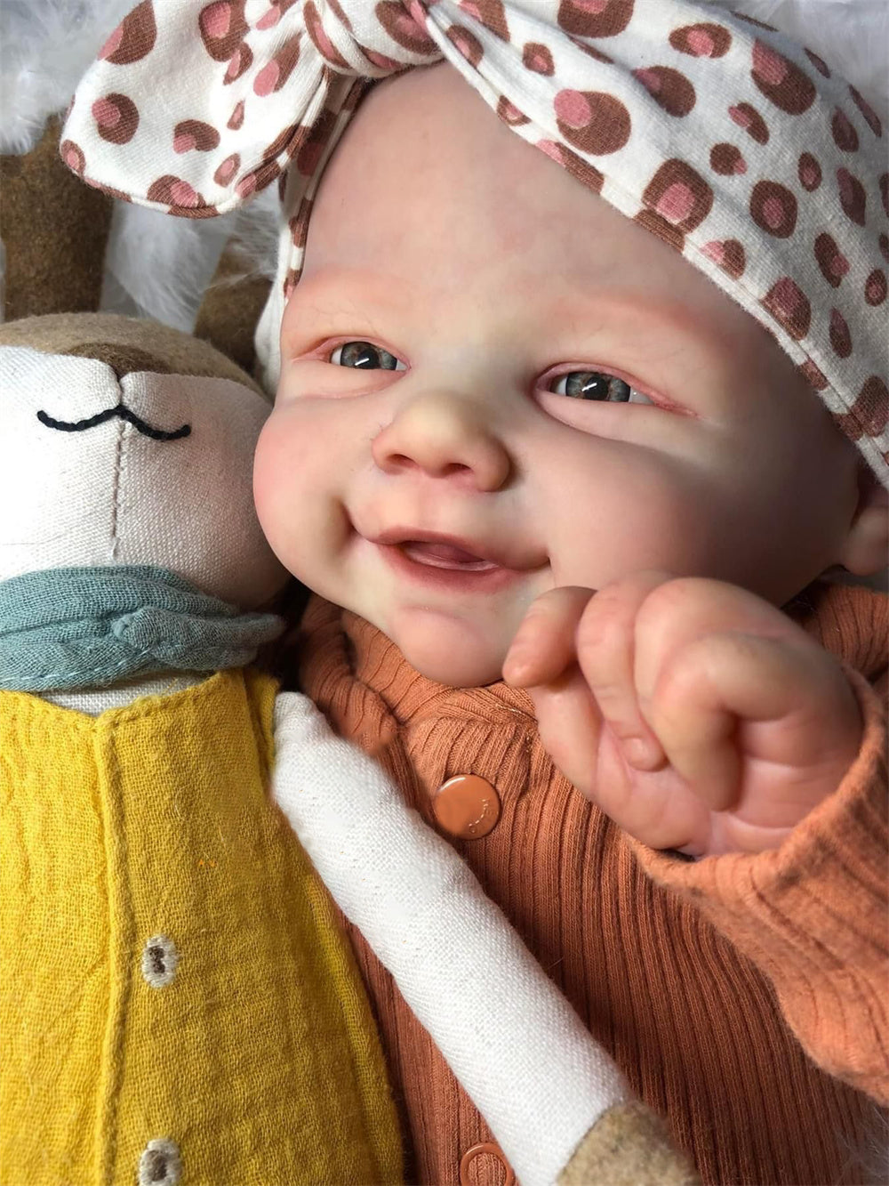 Zero Pam®️20 - Zoll lebensechte Reborn-Babypuppen mit weichem Körper, 50 cm, realistische Mädchen-/Jungenpuppe, handgefertigte Babypuppen im echten Leben mit echten Adern für Kinder ab 3 Jahren