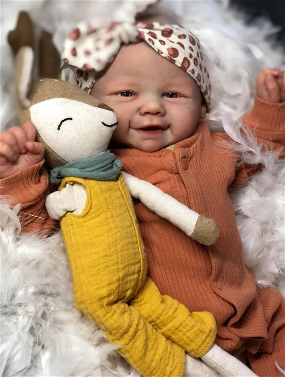 Zero Pam®️20 - Zoll lebensechte Reborn-Babypuppen mit weichem Körper, 50 cm, realistische Mädchen-/Jungenpuppe, handgefertigte Babypuppen im echten Leben mit echten Adern für Kinder ab 3 Jahren