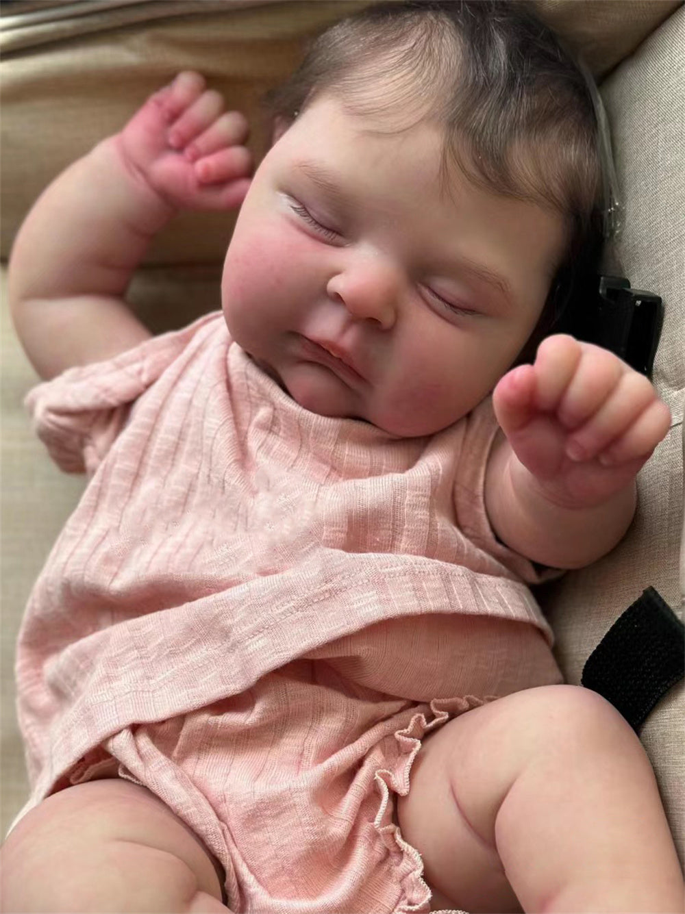 Zero Pam®️ 20 Zoll Reborn-Babypuppen, 3D-Haut, realistische Babypuppe, weicher, kuscheliger Körper, lebensechte Neugeborenenpuppen für Mädchen mit Geschenkset für Kinder ab 3 Jahren