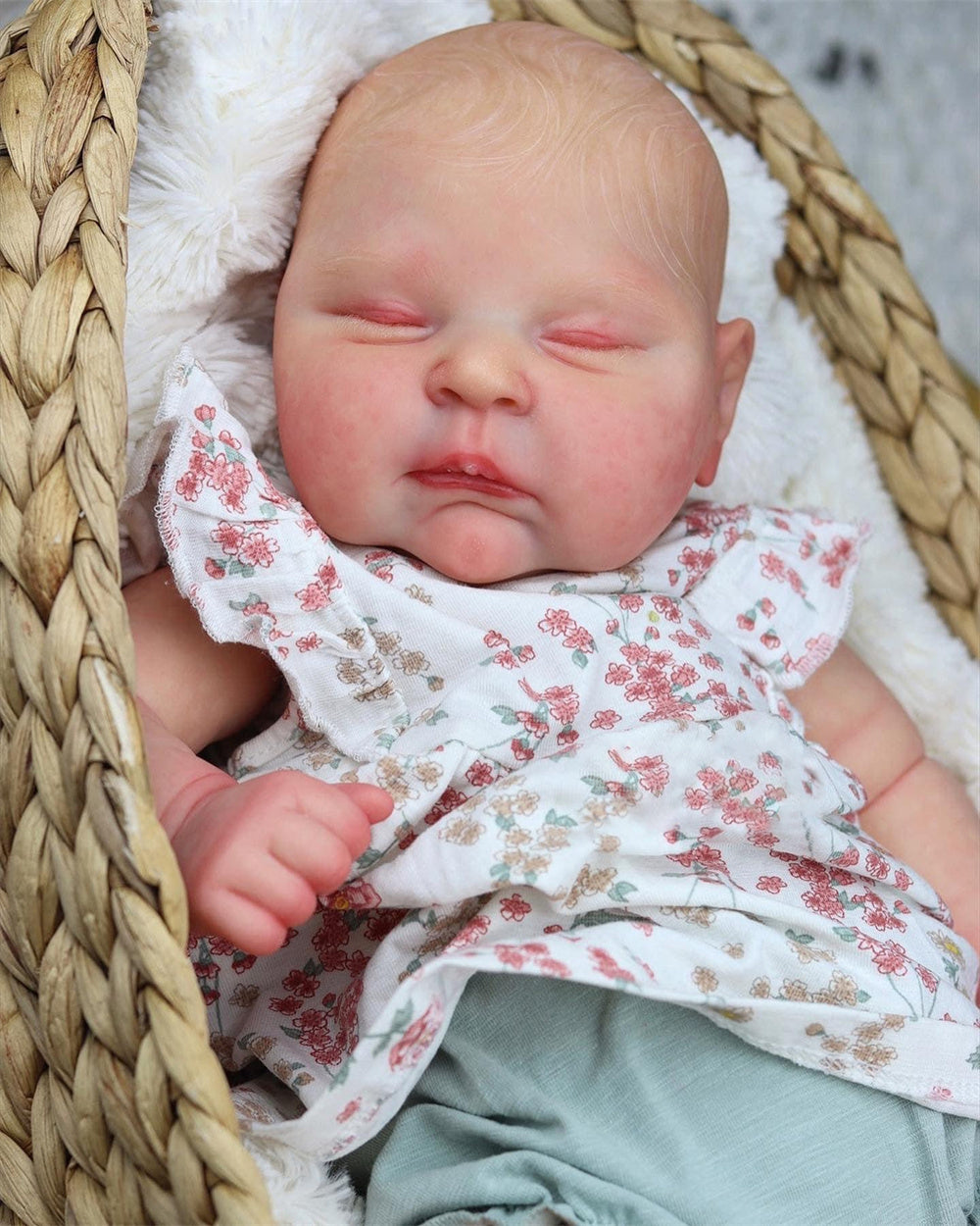 Zero Pam®️ 20 Zoll große, lebensechte Reborn-Babypuppen für Mädchen, realistische Neugeborenen-Babypuppe mit weichem Körper, entzückende, schlafende Babypuppe im echten Leben, Geburtstagsgeschenk für Kinder ab 3 Jahren