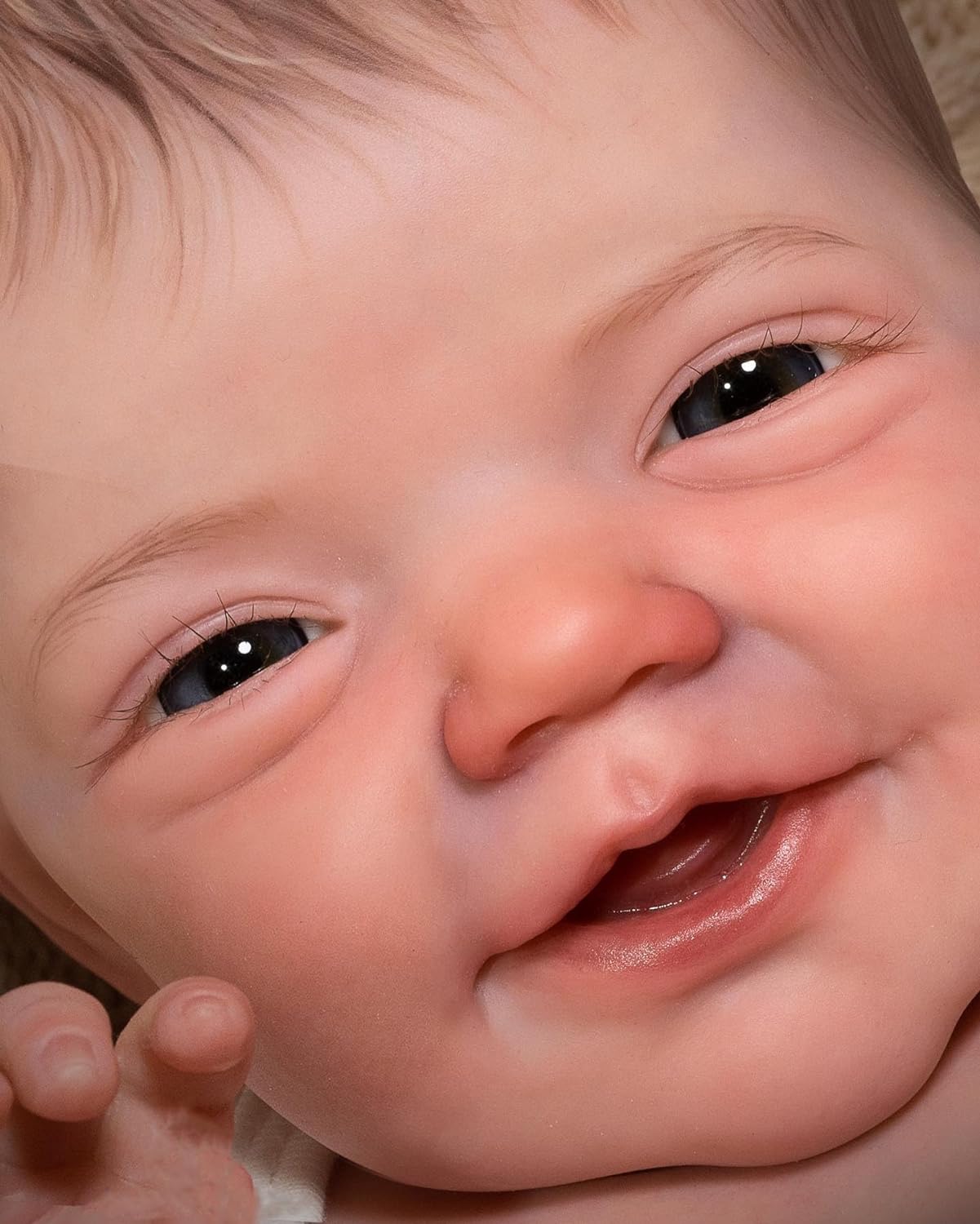 Zero Pam®️Lächelnde Reborn-Babypuppen, 50,8 cm, lebensechte Neugeborenen-Babypuppen für Jungen, weicher Baumwollkörper, bestes Geschenk für Kinder ab 3 Jahren