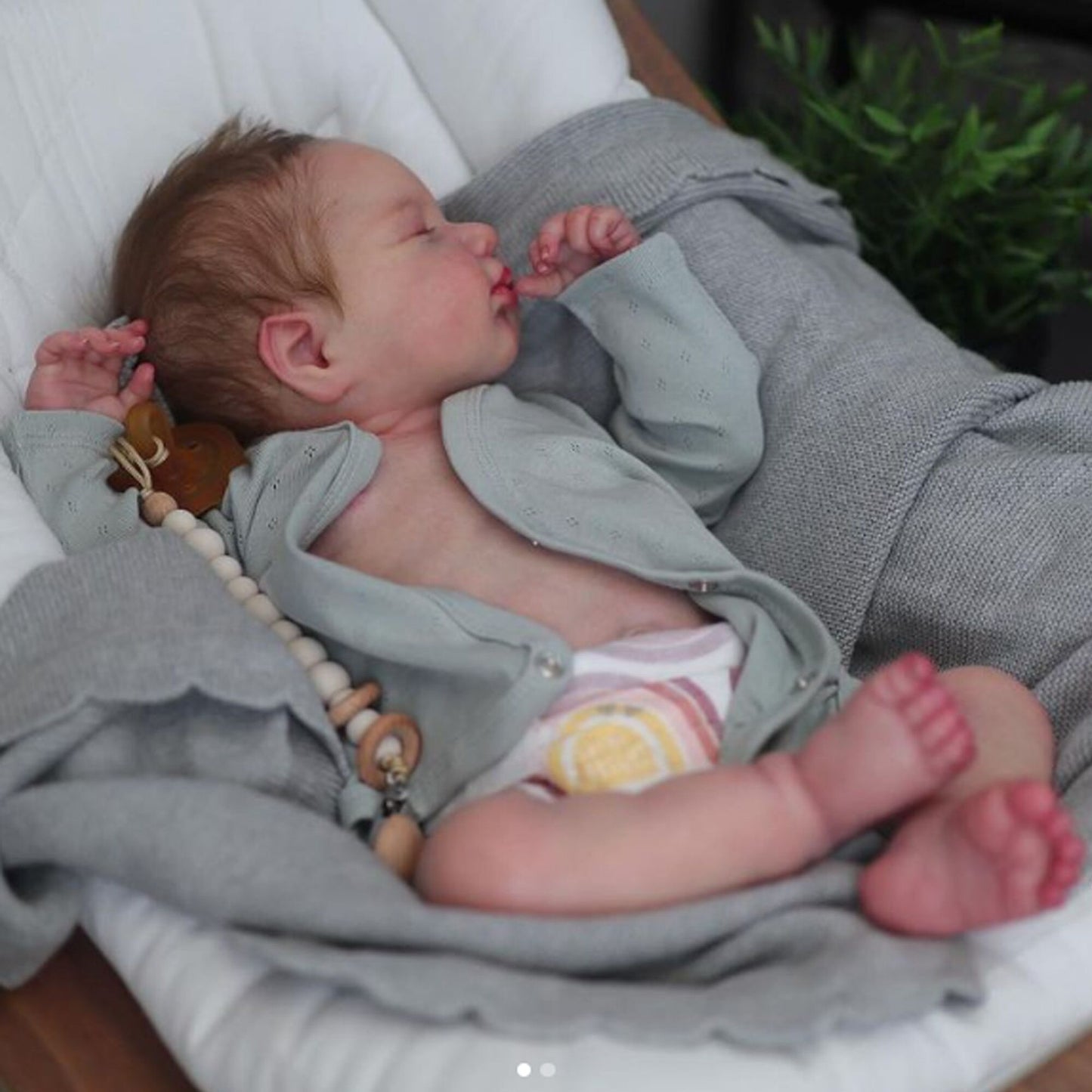Zero Pam®️Reborn-Babypuppen aus Ganzkörper-Silikonvinyl, 50 cm, realistische Neugeborenenpuppe, anatomisch korrekt, waschbar, Jungenpuppen