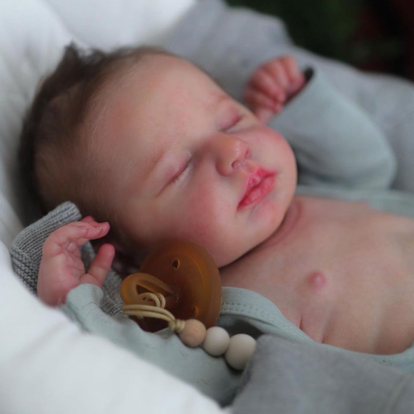 Zero Pam®️Reborn-Babypuppen aus Ganzkörper-Silikonvinyl, 50 cm, realistische Neugeborenenpuppe, anatomisch korrekt, waschbar, Jungenpuppen