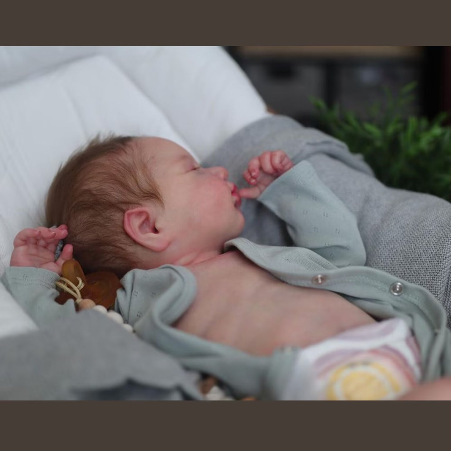 Zero Pam®️Reborn-Babypuppen aus Ganzkörper-Silikonvinyl, 50 cm, realistische Neugeborenenpuppe, anatomisch korrekt, waschbar, Jungenpuppen