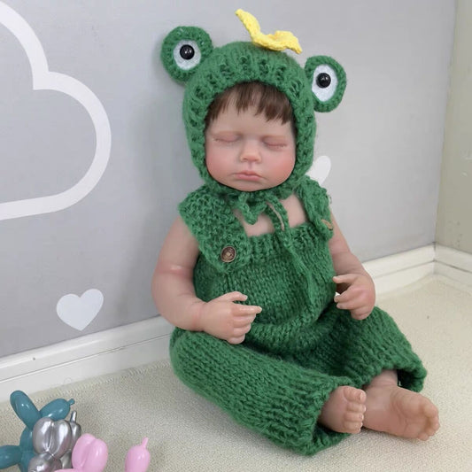 Zero Pam®️Lebensechte wiedergeborene Babypuppen für Mädchen – 50,8 cm großer, weicher Babykörper, realistisch – Neugeborenen-Babypuppen, Ganzkörper-Vinyl, anatomisch korrekte, echte Babypuppen