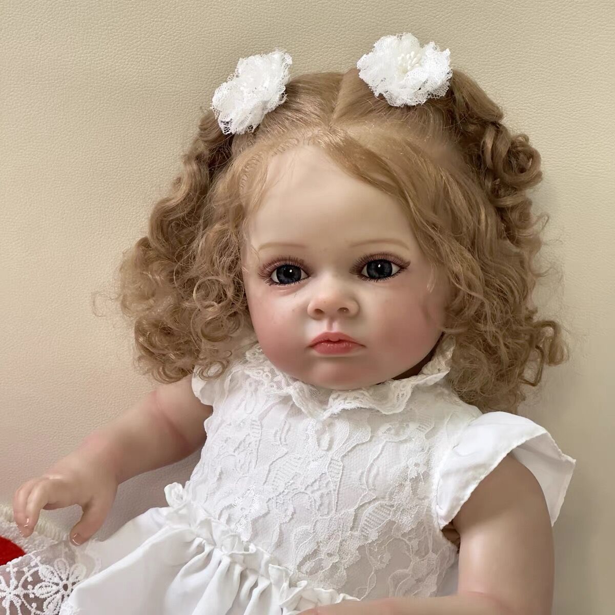 Zero Pam®️ Niedliche Neugeborenen-Babypuppen, 58,4 cm, realistische Reborn-Babypuppen, weicher Körper, 3D-Haut, Babypuppe, Geschenk für Kinder ab 3 Jahren