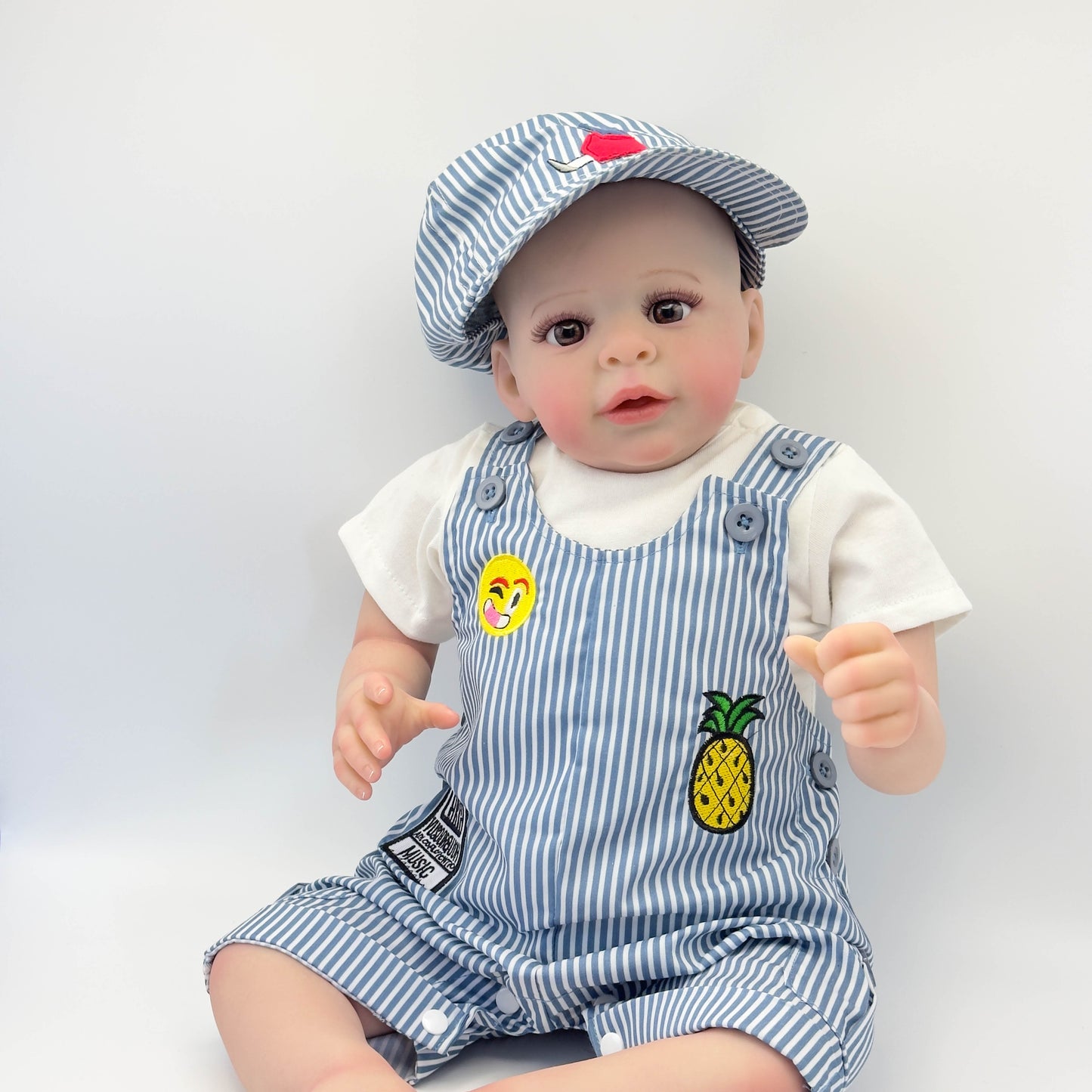 Zero Pam®️Große lebensechte Reborn-Babypuppen für Jungen, 58,4 cm, weicher Körper, Vinyl, echtes Neugeborenes, realistische handgefertigte süße Reborn-Puppenspielzeuge, große Babygröße