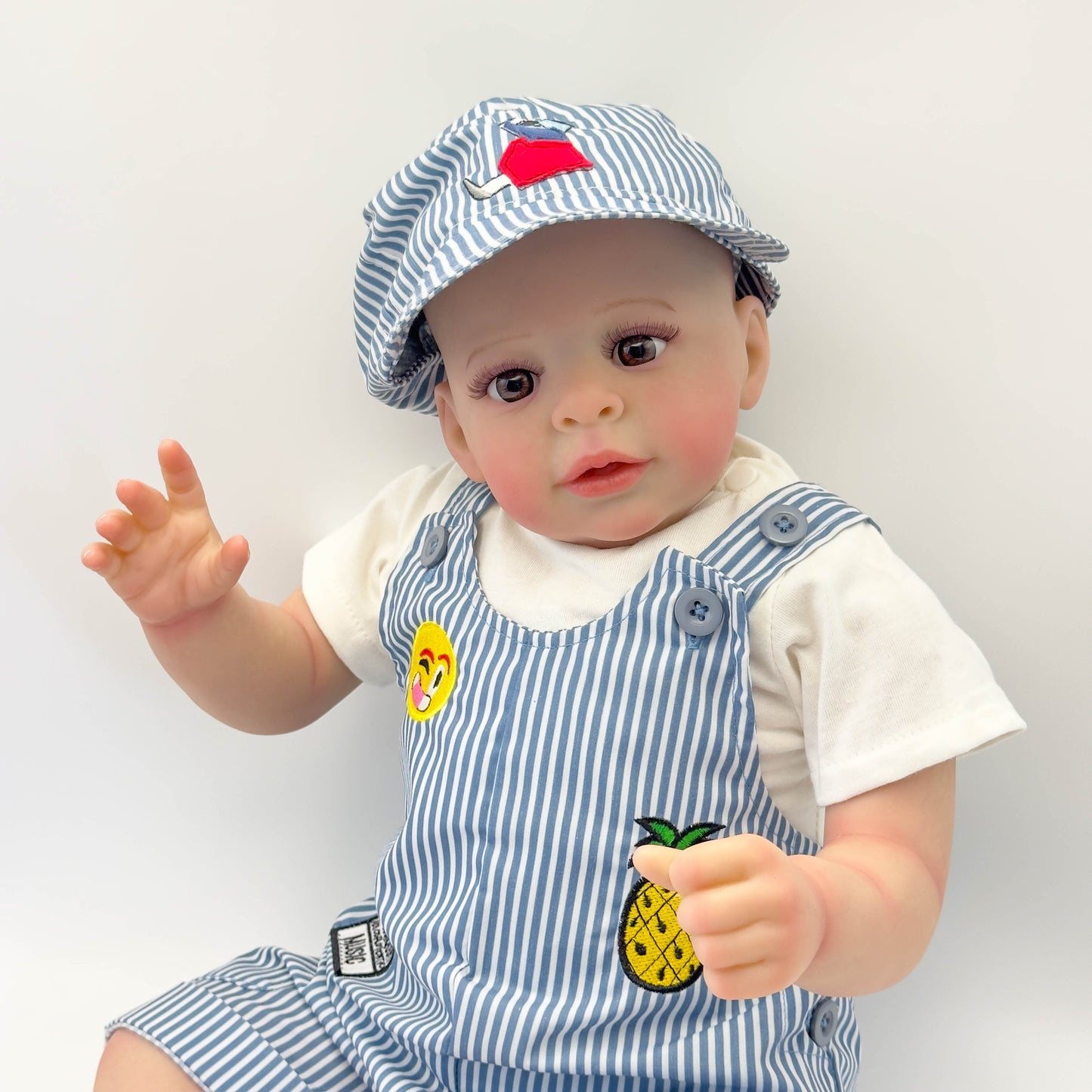 Zero Pam®️Große lebensechte Reborn-Babypuppen für Jungen, 58,4 cm, weicher Körper, Vinyl, echtes Neugeborenes, realistische handgefertigte süße Reborn-Puppenspielzeuge, große Babygröße