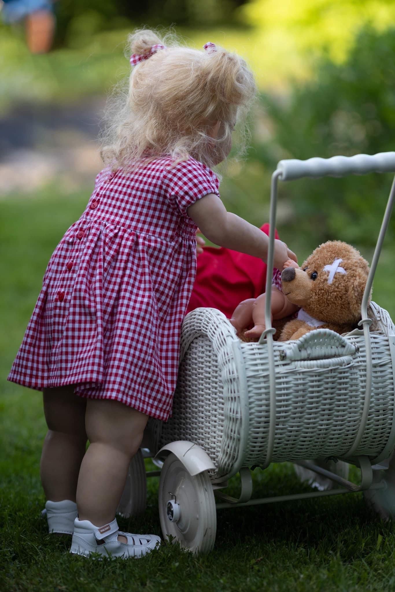 Zero Pam®️28 Zoll große Reborn-Puppen für Kleinkinder, 70 cm, sieht aus wie eine echte Babypuppe, lebensechte Babypuppe, handgeknüpftes Haar, große Babygröße
