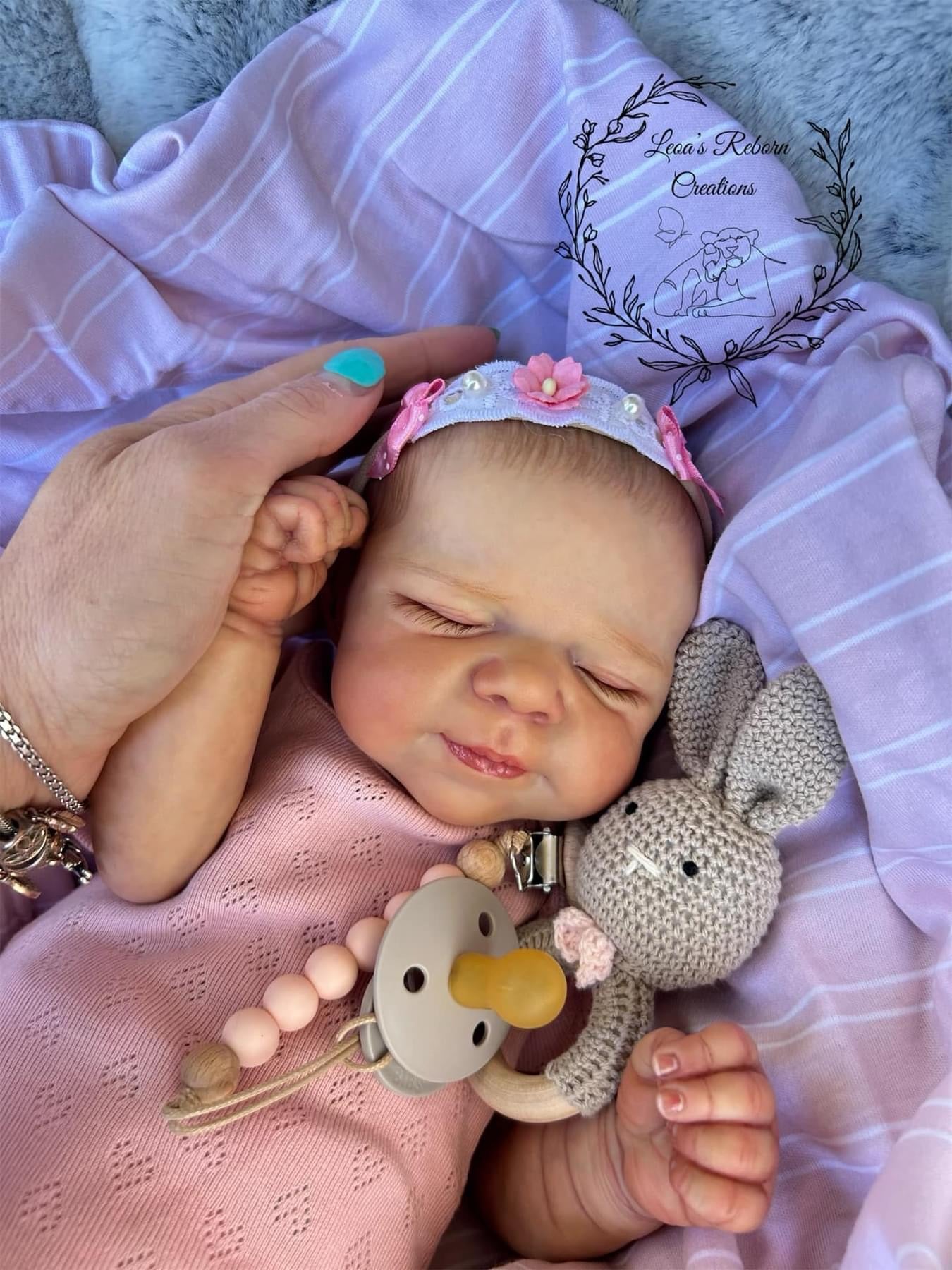 Zero Pam®️Realistic Reborn Baby Dolls That Look Real Toddler Doll 19 Inch Soft Body Silicone Baby Newborn Dolls Sleeping Girls Boys with 3D Skin