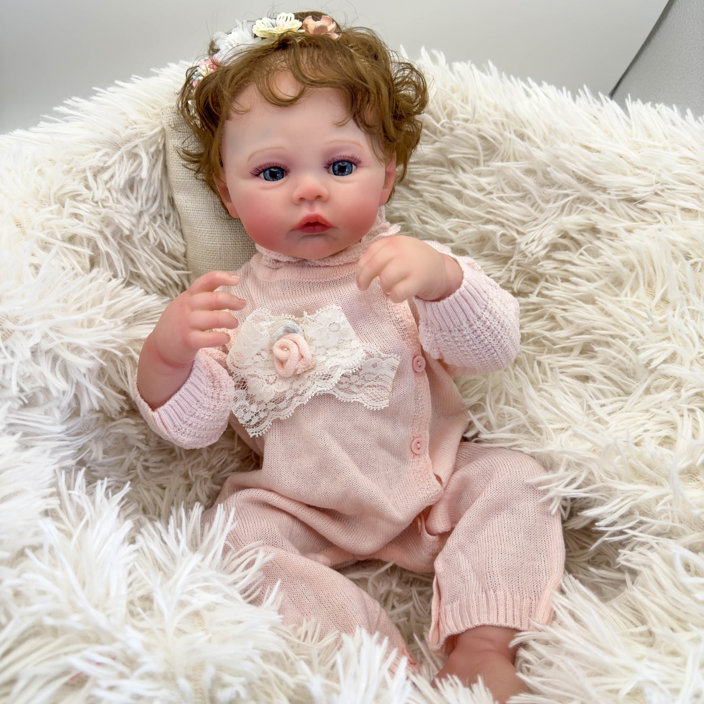 Zero Pam®️19 Inch 48CM Reborn Baby Dolls Realistic Baby Doll with Soft Cotton Body That Look Real Lifelike Preemie Baby Dolls Soft Baby Toys for Kids