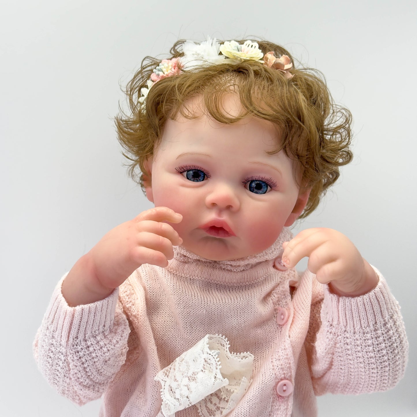 Zero Pam®️19 Inch 48CM Reborn Baby Dolls Realistic Baby Doll with Soft Cotton Body That Look Real Lifelike Preemie Baby Dolls Soft Baby Toys for Kids