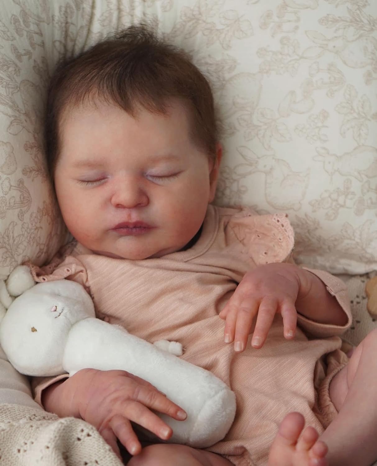 Zero Pam®️Realistic Reborn Baby Dolls That Look Real Baby Doll 19 Inch Realistic Silicone Baby Reborn Dolls That Look Real Boys/Girls with Soft Hand-rooted Hair