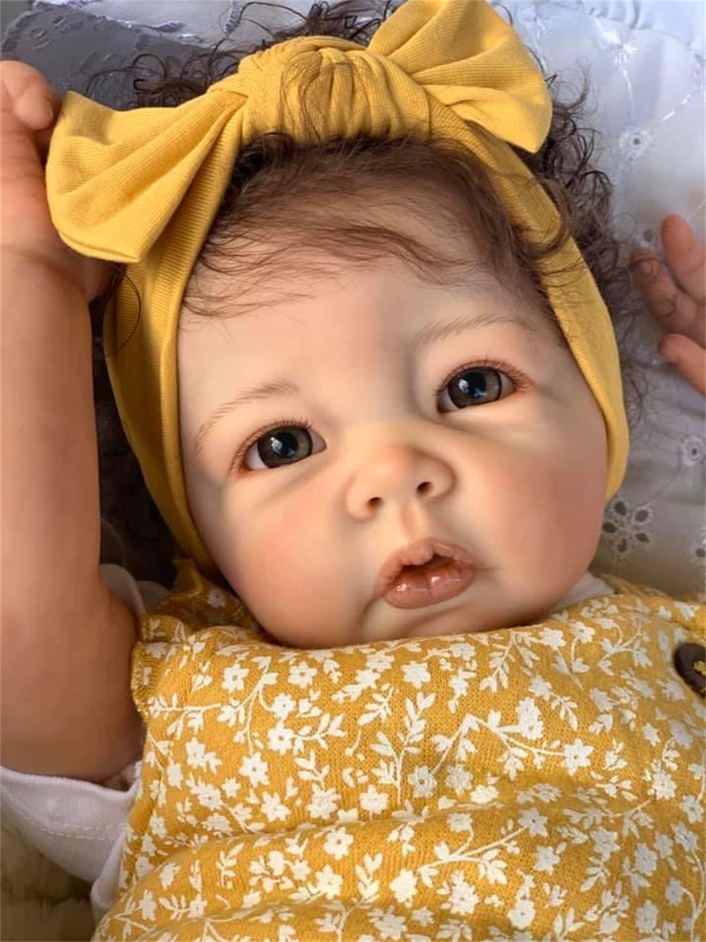 Zero Pam®️50CM 20inch Reborn Baby Dolls Handmade Reborn Toddler Girl Doll with Soft Cotton Body Doll