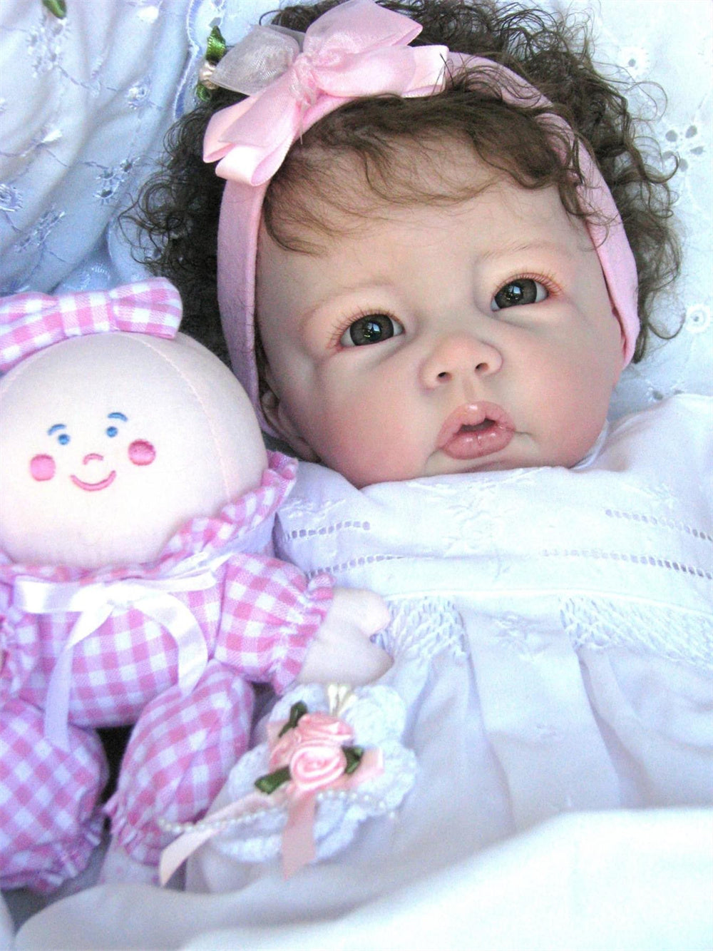 Zero Pam®️50cm Look Real Reborn Baby Dolls 20 Inch Realistic Newborn Toddler Princess Girl Doll High Quality 3D Skin with Rooted Hair