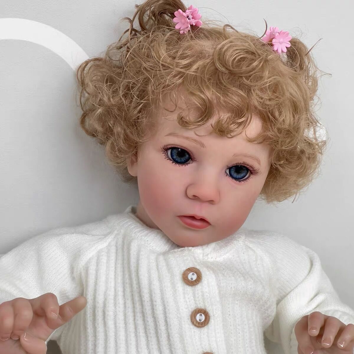 Zero Pam®️60CM Realistic Reborn Baby Dolls Soft Vinyl Handmade Newborn Baby Dolls 3D Skin Doll Baby Big Size Toys Gifts